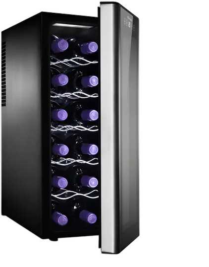 Cantinetta 12 Bottiglie Electrolux Bivolt ACB12 Nera NF