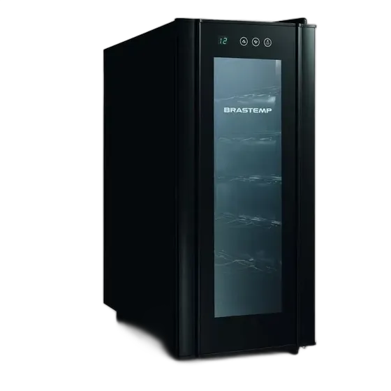 Klimatisierter Weinkühlschrank Brastemp 12 Flaschen Touch-Panel BZC12BE