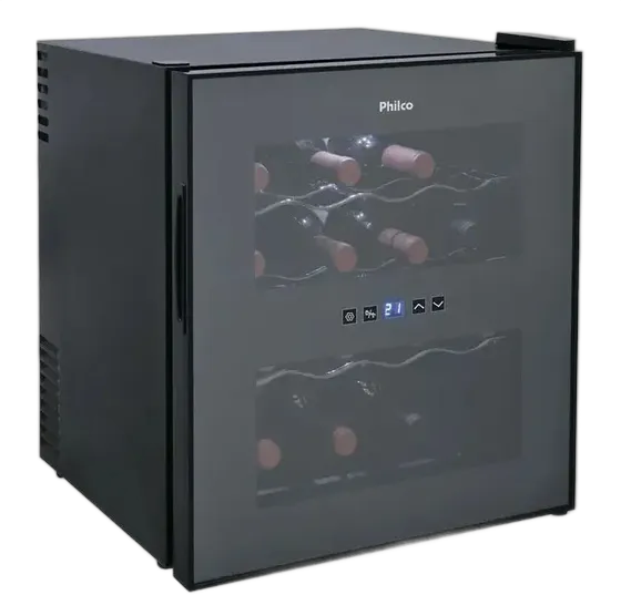 Adega Pad16e Com Display Digital 16 Garrafas Philco Bivolt