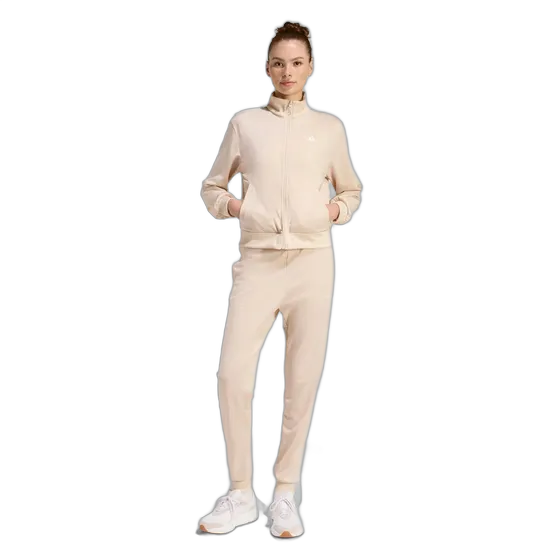 Setelan Olahraga Wanita Adidas Feelcozy Ts Krem dan Putih