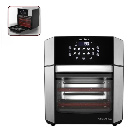 Britânia 에어프라이어 16L 4-in-1 분리형 도어 BAF16A 220V