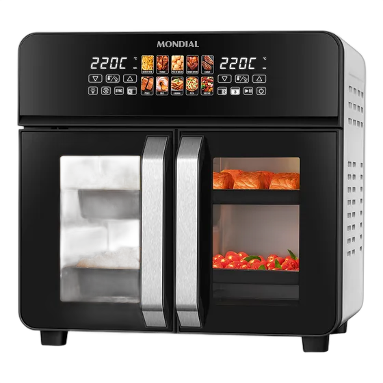 Horno Air Fryer 25L French Door Mondial - AFDO-25L-FD