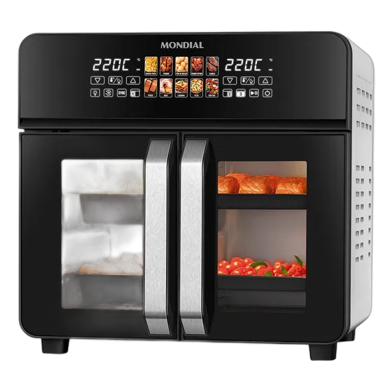 Horno Air Fryer 25L French Door Mondial - AFDO-25L-FD