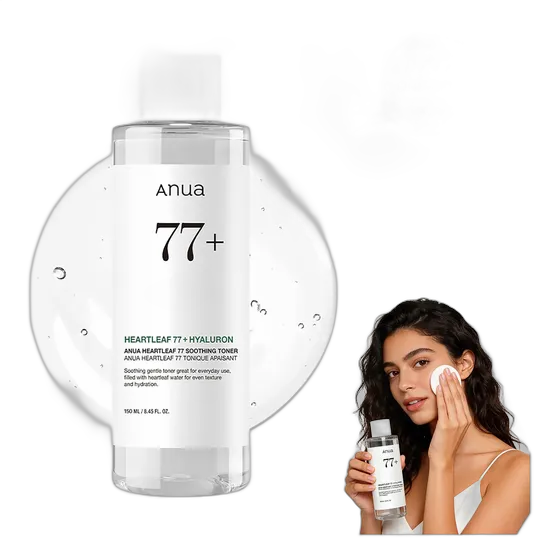 Anua Beruhigendes Feuchtigkeitsspendendes Tonikum 77% Houttuynia Cordata 150ml