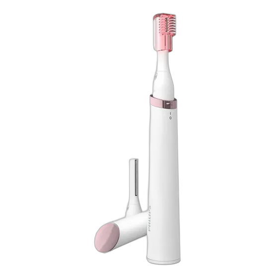 Kabelloser Gesichtshaartrimmer Philips - Weiß