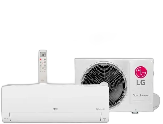 Condizionatore LG Dual Inverter AI Voice 12000 BTU Solo Freddo Bianco
