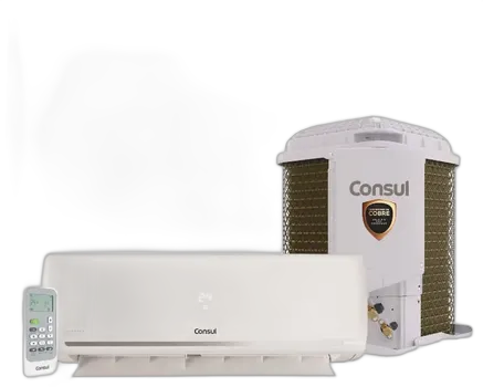 Consul Dual Inverter Split-Klimaanlage 12.000 Btu/h Kühlung Einphasig Weiß Cbk12eb/cbl12eb - 220v