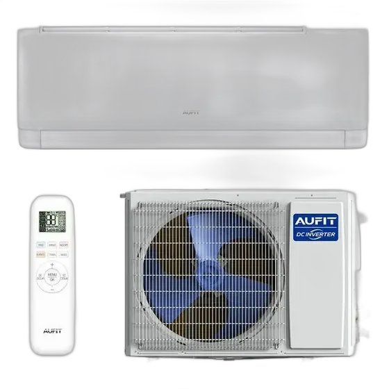 Aufit Split-Hi-Wall-Inverter-Klimaanlage 9.000 BTU Kühlung R-32.