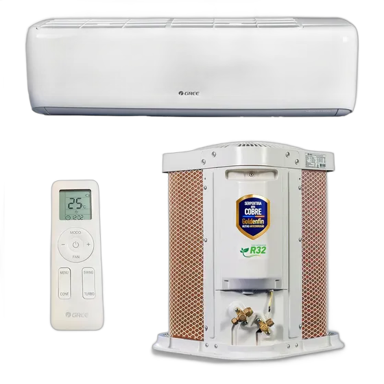 Ar Condicionado Split Hi Wall Inverter R-32 G-top Auto Gree 9.000 BTUs Frio Monofásico