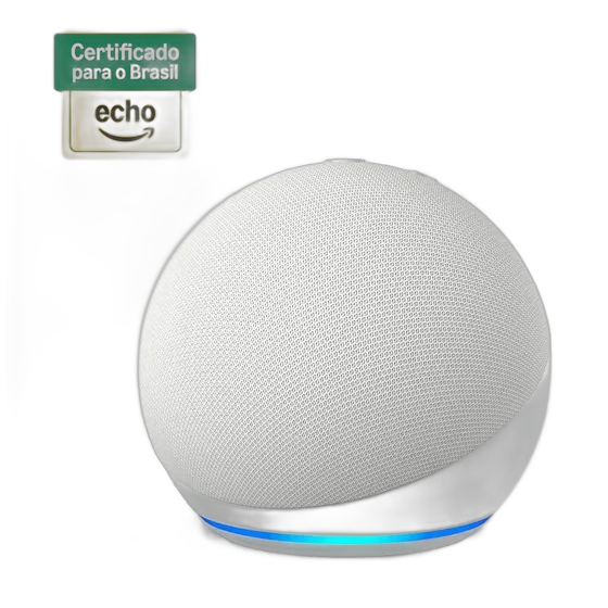 Assistente virtual Smart Speaker Echo Dot 5ª Geração B09B8VGCR8 com Alexa Amazon Bivolt