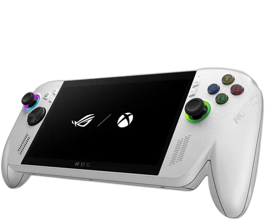 جهاز ألعاب محمول Asus 512GB أبيض Z2 Rc73ya-nh003w ROG Xbox Ally Asus Ryzen Z2 أبيض