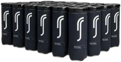 Tennisball Robin Söderling Black Edition Karton Mit 24 Dosen Gelb