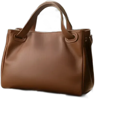 Bolso Bandolera de Hombro Crossbody de Cuero Legítimo Femenino Mediano Cris Santos en Color Caramelo Correa Removible y Ajustable