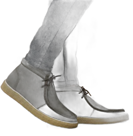 London Herren-Stiefel Vintage Rustikales Leder Weiche Kreppsohle