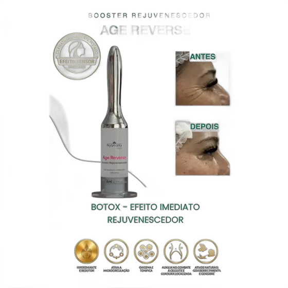 Botox Booster Verjüngend Age Reverse (Kit 4 Booster) Alle Hauttypen Tag/Nacht