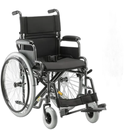Faltbarer Rollstuhl D400 120kg Wasserdicht mit Gurt