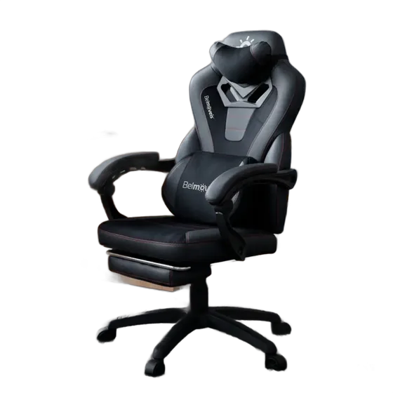 Belmóveis BM2 Premium Gaming-Stuhl Taschenfedern Verstellbar 135° 150kg