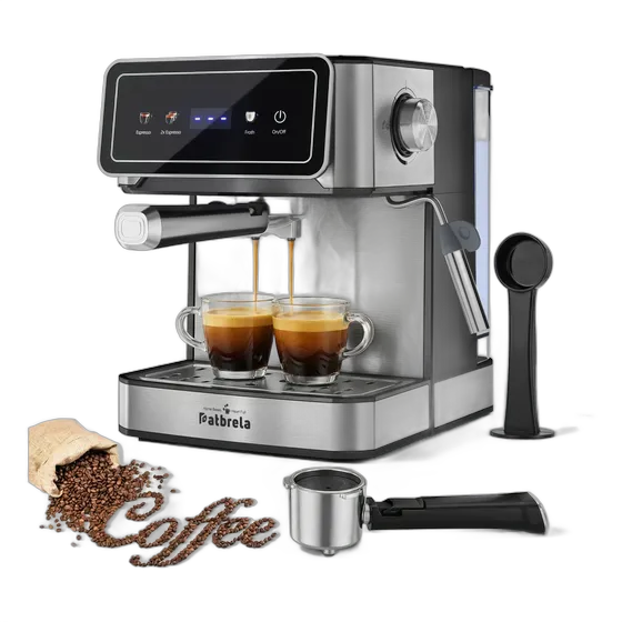 Espresso Machine 20 Bar Nespresso Capsule Compatible 1.6L