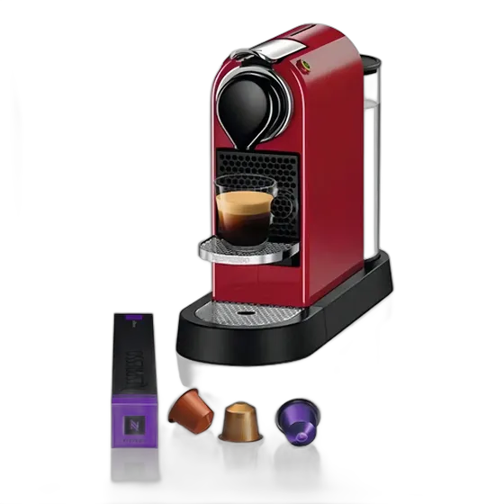 Nespresso Citiz 커피 머신 체리 레드