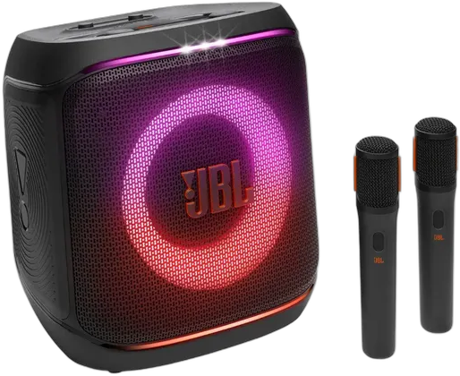 JBL Partybox Encore 2 Speaker with Microphone, Black