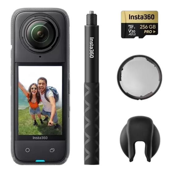 كاميرا حركة Insta360 X4 حزمة Explorer