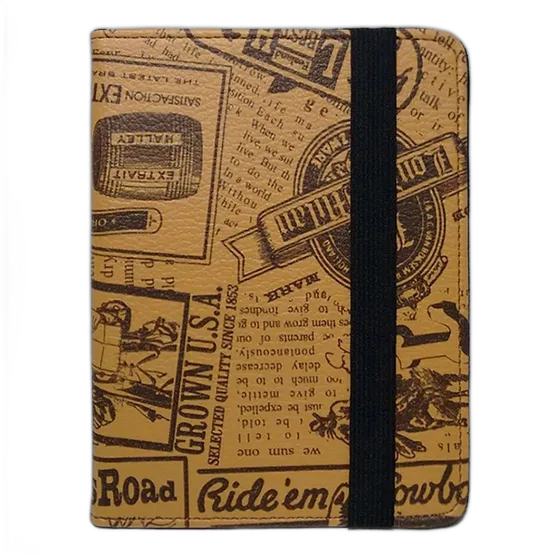 Capa Case Aveludado Kindle Paperwhite 7ยช Geraรงรฃo 2016 On/Off Jornal Marrom
