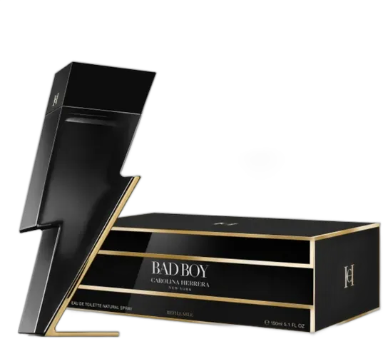 Carolina Herrera Bad Boy EDT قابل لإعادة التعبئة - عطر رجالي 150ml