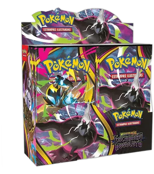 Case of 4 Booster Boxes Pokémon TCG Absolute Darkness, Sealed