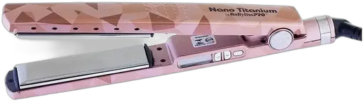 BaBylissPRO Nano Titanium Roger Vetro Haarglätter rose gold