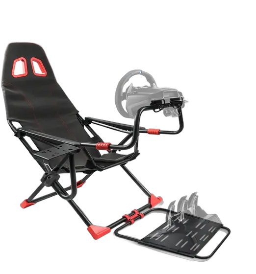 Extreme Simracing Simulator Cockpit With Steering Wheel Mount