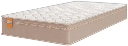 Einzelmatratze Federn Qatar 88x188x22cm Beige/weiß Inducol Farbe Beige