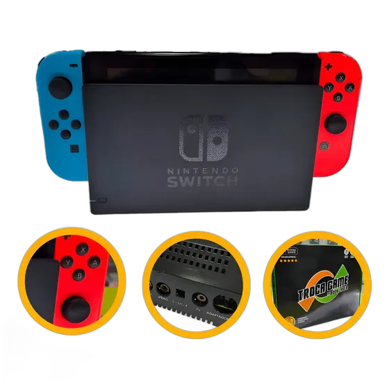 Consola Nintendo Switch Reacondicionada 32GB Garantía 6 Meses Seminueva (Reacondicionado)