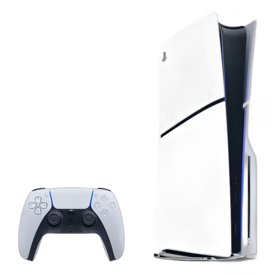 Consola Sony Playstation 5 Edición Slim Disk 1tb Blanco + Mando Inalámbrico Dualsense Ps5 Blanco