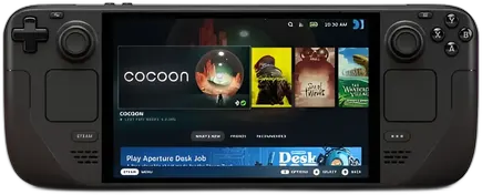 Консоль Valve Steam Deck OLED 512GB стандартный цвет чёрный 2024