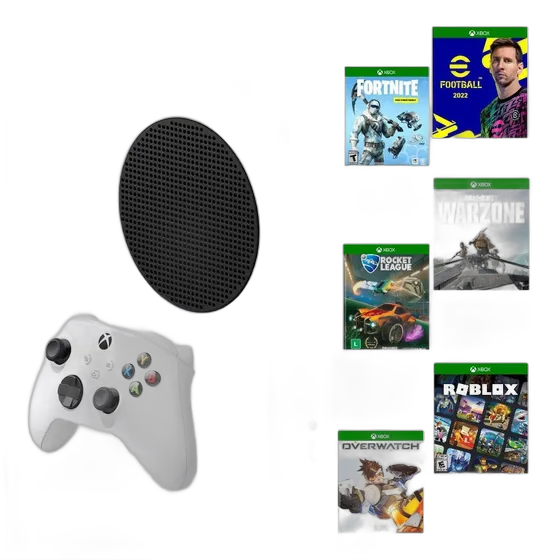 Consola Xbox Series S 512 Gb Blanco + 6 Juegos Digitales (Reacondicionado)