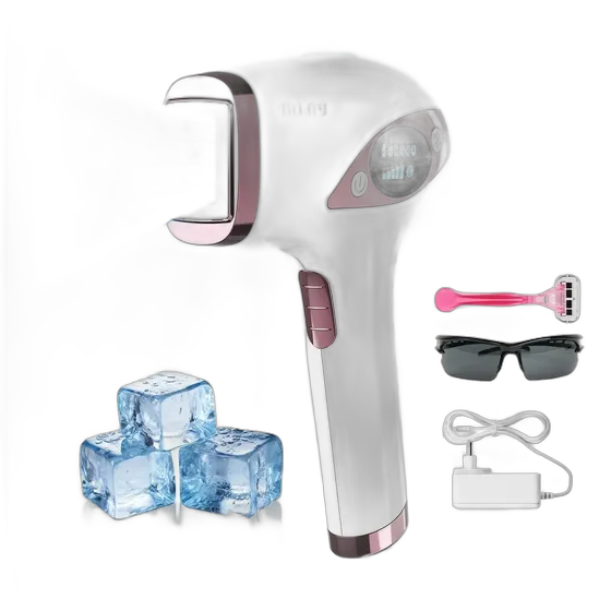 激光脱毛仪 IPL Mlay T4 冰感冷却 5档 500000 闪次