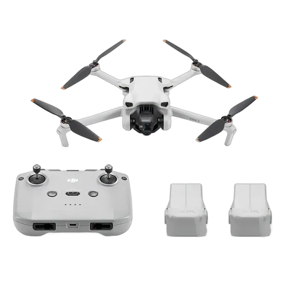 DJI Mini 3 Drohne Fly More Combo Plus (Ohne Bildschirm)