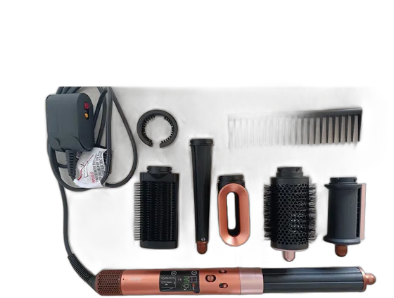 Dyson Airwrap i.d. مستقيم ومموّج - Amber Silk 127V