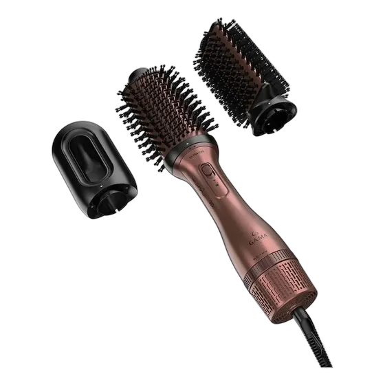 Escova 3 Cabeças Gama Italy Marula 3d Therapy Bivolt
