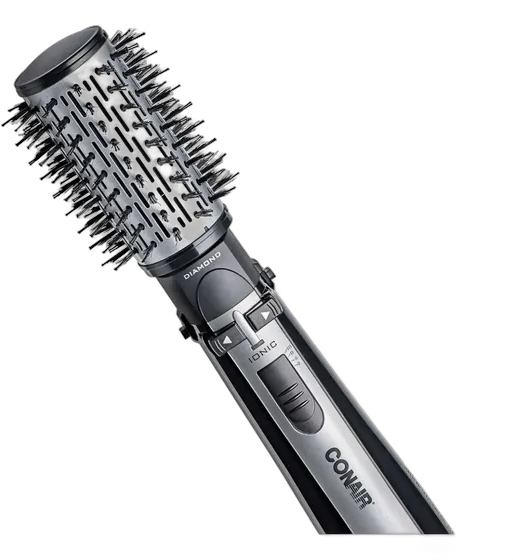 Conair Diamond Brilliance Sikat Putar Dengan Ion Anti-frizz