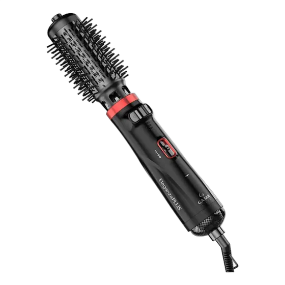 Escova Rotativa Gama Eleganza Plus Antifrizz 3 Em 1 Bivolt
