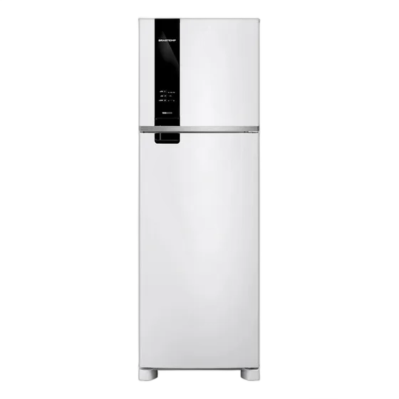 ثلاجة Brastemp بدون صقيع 415 لترًا مزدوجة بيضاء - BRM52MB