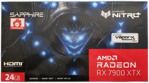 GPU AMD Sapphire Nitro+ Radeon RX 7900 XTX 24GB Langka!
