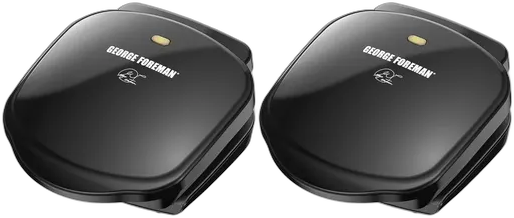 George Foreman Gr10b 전기 테이블 그릴 컴팩트, 패키지