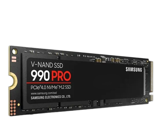 HD SSD 2TB M.2 Samsung 990 Pro PCI-e NVMe Gen4 Lettura 7450MB/s E Scrittura 6900MB/s - MZ-V9P2T0B/AM