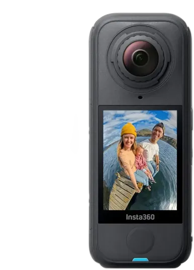 كاميرا حركة Insta360 X4 Air بدقة 8K وزن 165g حزمة إضاءة خفيفة بدقة 8K