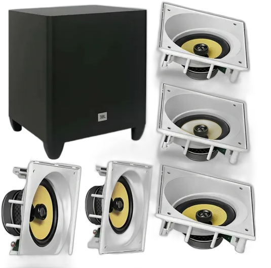 JBL 5.1 Kit 3x CI Plus 6SA + 2x CI Plus 6S + CI8P Sub