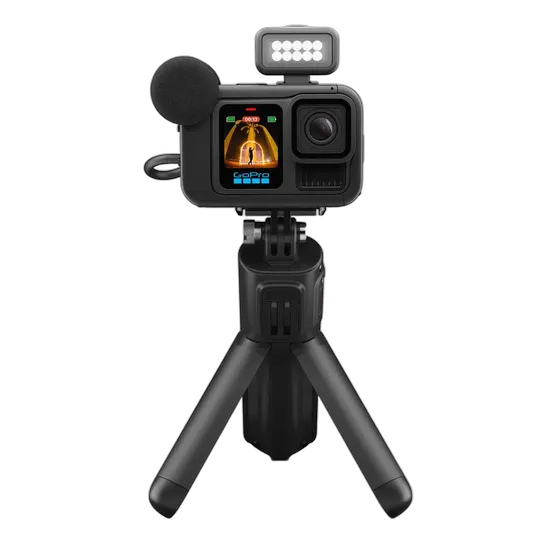 طقم كاميرا GoPro Hero 13 Creator Edition مع إضاءة وميكروفون
