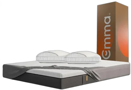 King Mattress Kit 193x203 + 2 Pillows + Protectors, White