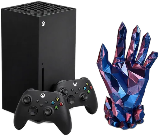 Kit - Xbox Series X 1tb Completo 2 Mandos + Soporte